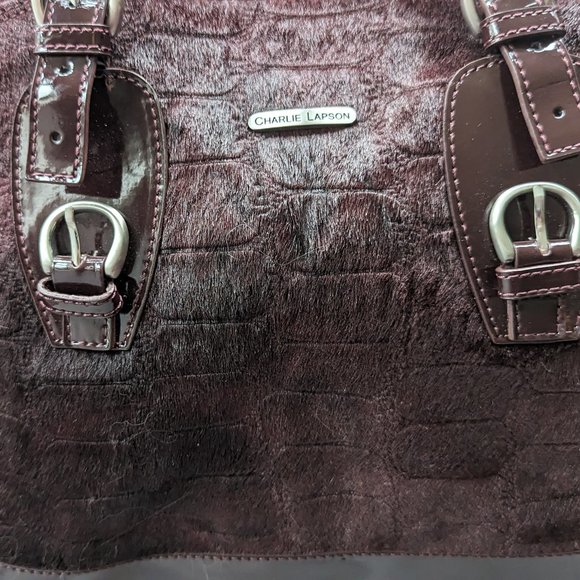 Beautiful Burgundy/Wine Limited Edition Charlie Lapson Purse - NWT - Picture 3 of 11